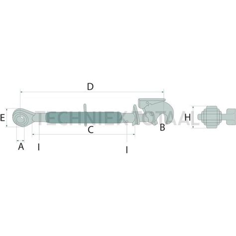 Teleskop Oberlenker Mit Fanghaken Techniek Totaal Techniek Totaal