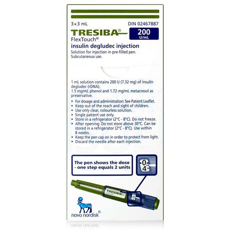 Tresiba Flextouch Insulin Degludec Pharmaserve