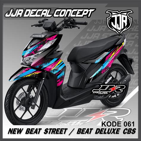 Jual Stiker New Beat Street 2020 2022 Full Body New Honda Beat Deluxe