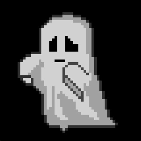 Ghost Pixel Art Pixel Art Pixel Art Commission Pixel Art Etsy Singapore