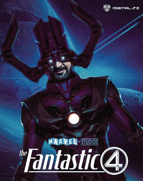 Ralph Ineson As Galactus Fantastic 4 2025 F4 By Digitalfz24 On