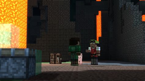 Screenshots For Minecraft Story Mode Episode 4 A Block And A Hard