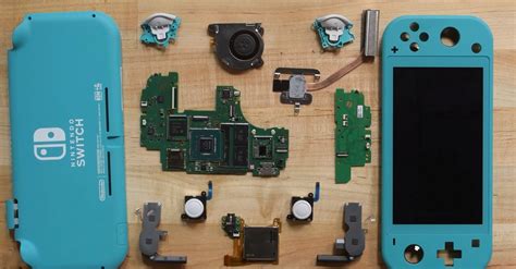 Recent Ifixit Nintendo Switch Lite Disassemble Reveal A Modified