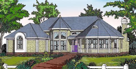 Customizable Victorian Ranch - 3867JA | Architectural Designs - House Plans