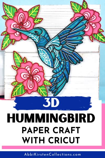 Hummingbird Svg 3d Layered Mandala Paper Craft With Cricut Artofit