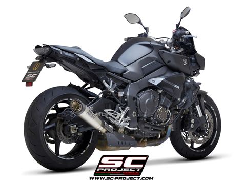 Sc Project S1 Titanium Slip On Einddemper Euro4 Gekeurd Yamaha Mt 10 Uitlaat Kopen