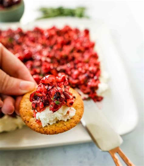 Cranberry Jalapeno Cream Cheese Dip Modern Honey