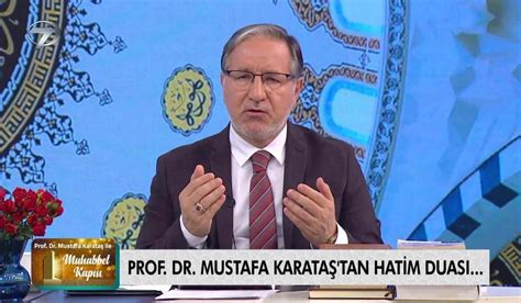 Prof Dr Mustafa Karata Ile Muhabbet Kap S Ubat Izle