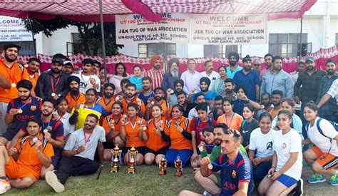 Players In Action During A Match At Sports Complex Ma Stadium Jammu On Friday Jammu Kashmir