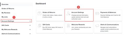 Updating Your Personal Account Information