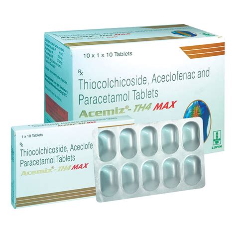 Acemiz Th4 Max Tablet 10s Buy Medicines Online At Best Price From