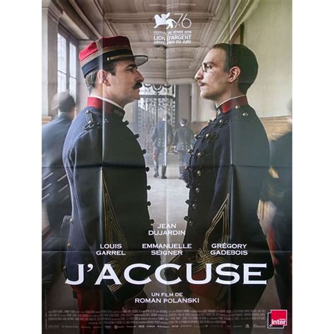 Affiche De J ACCUSE AN OFFICER AND A SPY