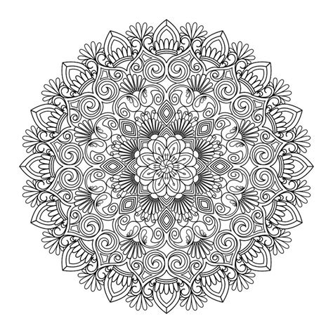 Mandala Coloring Pages Mandala Madness Series 8 Book 8 Pdf Etsy