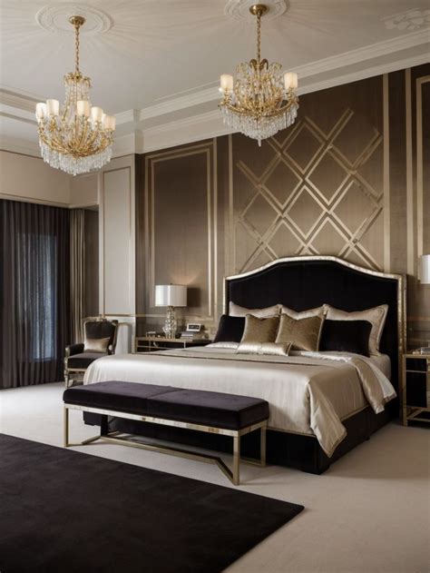 Bold & Beautiful: Unleash Your Inner Art Deco in the Bedroom! | Gold ...