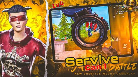 Can I Servive 1v4 Situation Bablu Joker Pubg Mobile Clutches YouTube