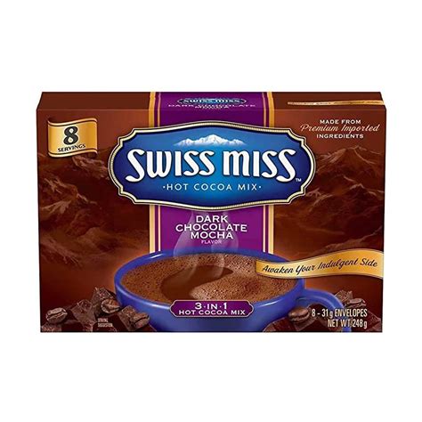 Swiss Miss Dark Chocolate Mocha 31g Massy Stores St Lucia