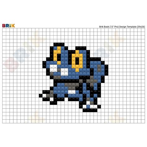 Greninja Pixel Art