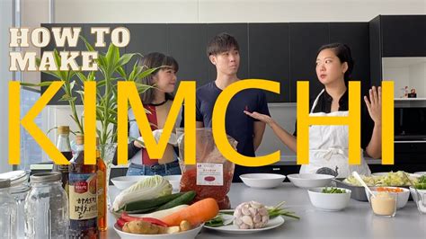 How To Make Kimchi Youtube