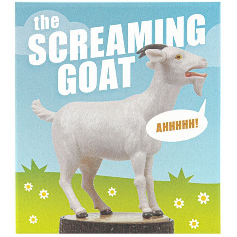 Screaming Goat Figurine 2 Pieces Mardel 4083614