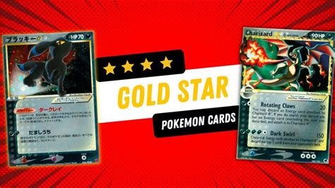 Gold Star Pokemon Cards Collecting The Rarest Gems