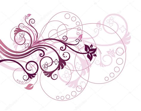 Floral Design Element — Stock Vector © Linas 4273968