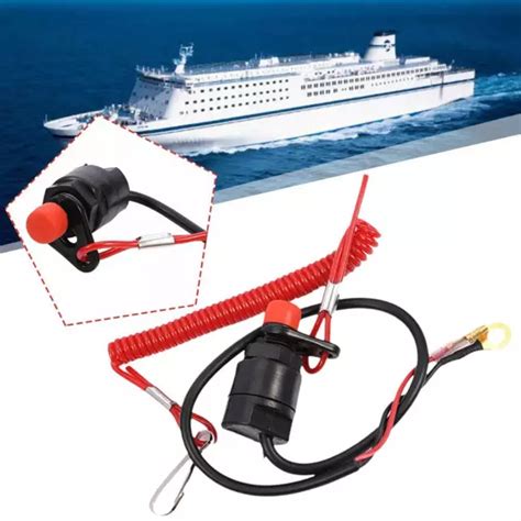 New Universal Boat Outboard Engine Motor Kill Tether Switch With