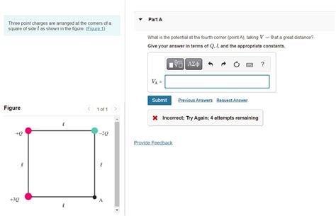 [solved] Three Point Charges Are Arranged At The Corners