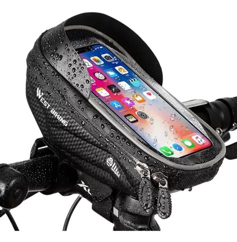 Porta Celular Bike Impermeavel Case Bolsa Guidao Bike Mtb