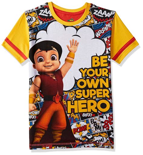 Buy Chhota Bheem Boy S Cotton T Shirt Ggapp Cb D Multi Color