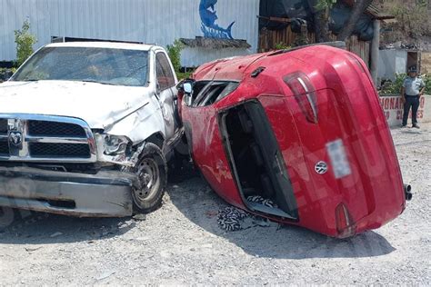 Volcadura En La Autopista Al Sur De La Capital Deja Un Lesionado El