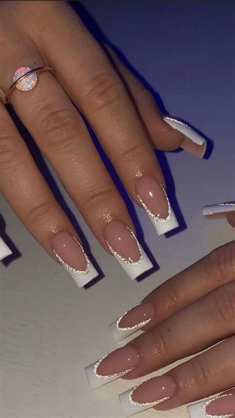 Frenchies Nails In 2022 French Tip Acrylic Nails Classy Acrylic