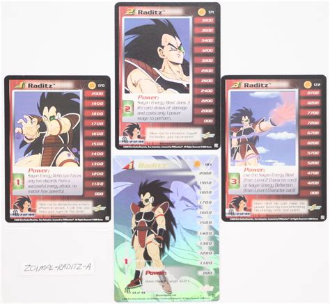 Retro DBZ CCG | Raditz - Saiyan Saga MP Set – DBZ Exchange