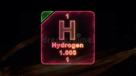 Modern Periodic Table Element Hydrogen Stock Illustration Illustration Of Atomic Icon 230409101