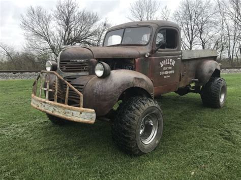 1946 Dodge Ratrod Truck Patina 4x4 For Sale Photos Technical Specifications Description