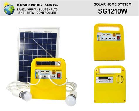 Solar Home System Shs Sg W Bumi Energi Surya