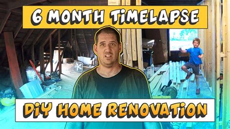 Diy Old Home Renovation Time Lapse 8000 House Youtube