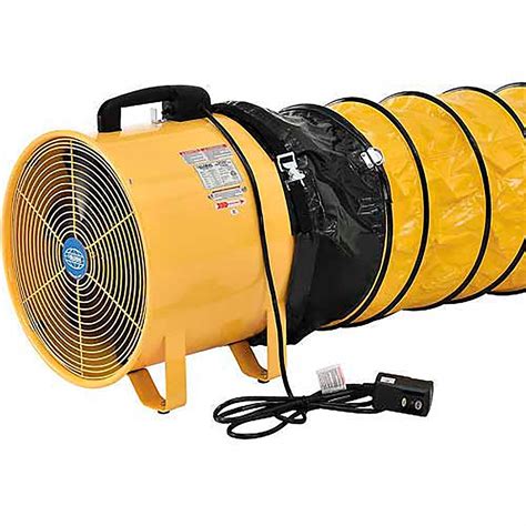 Buy Global Industrial 12 Portable Ventilation Fan With 16 Flexible Ducting Online At Desertcartuae