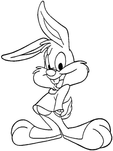 Buster Bunny Von Tiny Toon Adventures F Rbung Seite Kostenlose