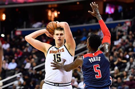 Nba Jokic Leads Balanced Nuggets Past Wizards Abs Cbn News