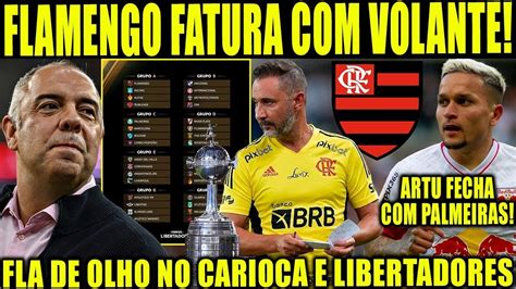 FLAMENGO FATURA VOLANTE ARTUR COBIÇADO PELA NAÇÃO FECHA