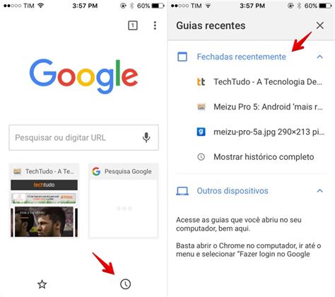 Como Abrir Uma Aba Fechada Por Engano No Chrome Para Celular Dicas E