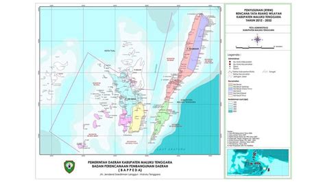 Profil Kabupaten Maluku Tenggara Sejarah Geografis Dan Peta