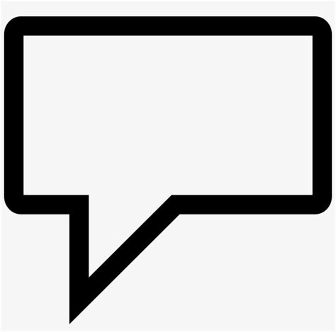 Clipart Shapes Dialogue White Dialogue Icon Png Transparent PNG