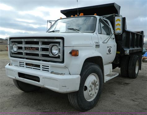 1978 Gmc 6500 Dump Truck In Ellis Ks Item L7305 Sold Purple Wave