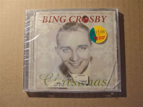 The Very Best Of Bing Crosby Christmas Sealed 18 Track Cd White