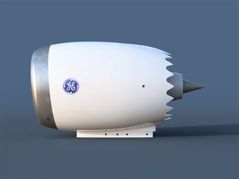 A Working 3d Printed Model Of A Ge Genx 1b B787 Jet Engine