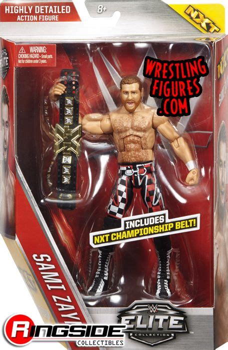 Action Figures WWE Mattel Action Figure ELITE PLAY Series NXT SAMI ZAYN