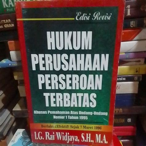 Jual Hukum Perusahaan Perseroan Terbatas Edisi REVISI Shopee