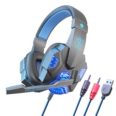 Wholesale Sy830mv Wired Gaming Headset With Microphone 3 5mm Powerful Sound Headphones For