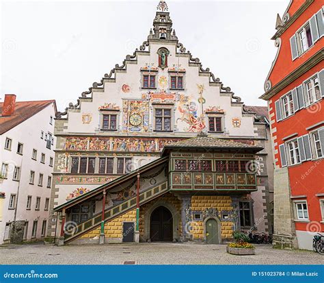 The Old Town Hall in Lindau on Lake Constance Stock Photo - Image of alps, excursion: 151023784